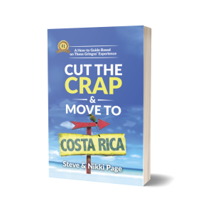 Cut The Crap & Move To Costa Rica Paperback mockup