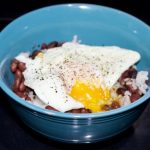 Beans & Rice with Egg - Cut The Crap Kitchen - Costa Rica