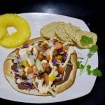 Tostadas with Refried Beans - Cut The Crap Kitchen - Costa Rica