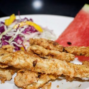 Crispy Chicken Strips - Cut The Crap Kitchen - Costa Rica