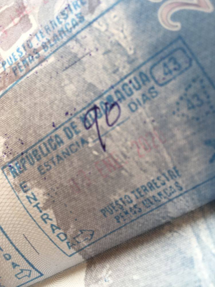 Coronavirus Costa Rica Passport Stamp