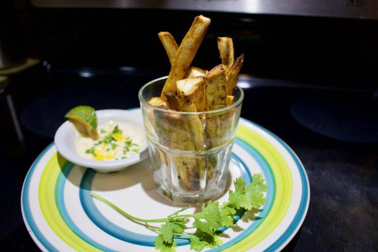 Yuca Fries - Cut The Crap Kitchen - Costa Rica