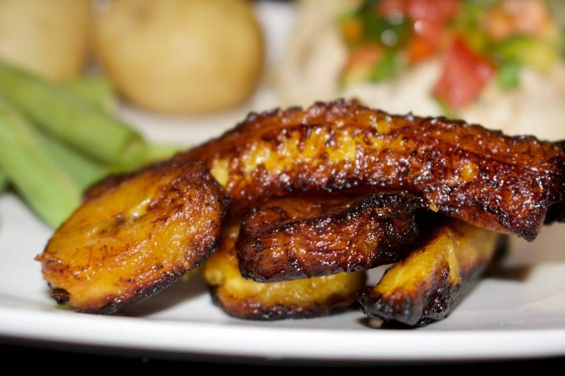 Fried Plantain - Cut The Crap Kitchen - Costa Rica