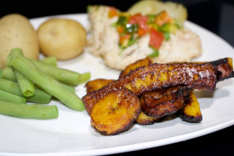 Fried Plantain - Cut The Crap Kitchen - Costa Rica