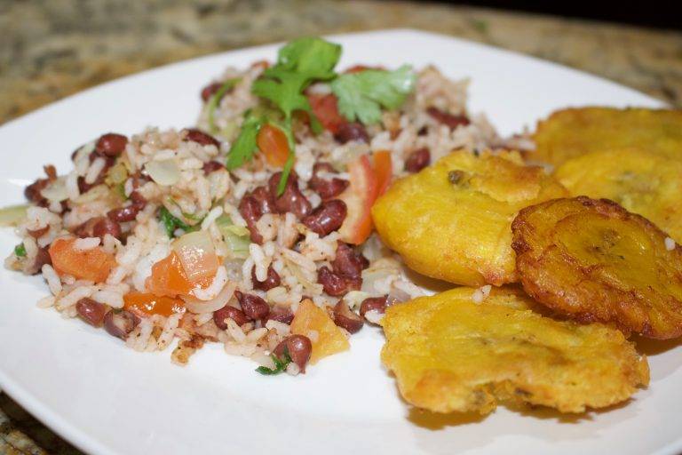 Gallo Pinto & Patacones - Cut The Crap Kitchen - Costa Rica