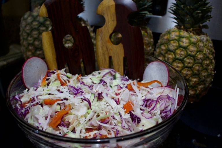 Slaw Salad - Cut The Crap Kitchen - Costa Rica