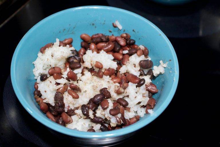 Beans & Rice with Egg - Cut The Crap Kitchen - Costa Rica