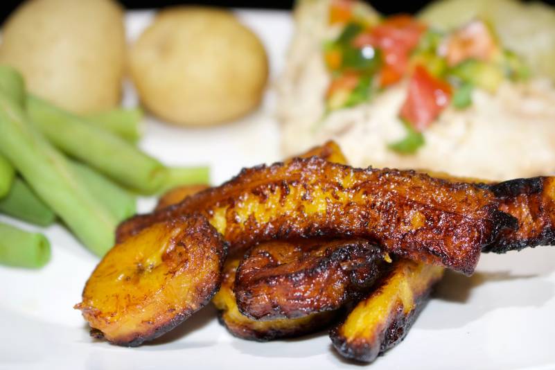 Fried Plantain - Cut The Crap Kitchen - Costa Rica