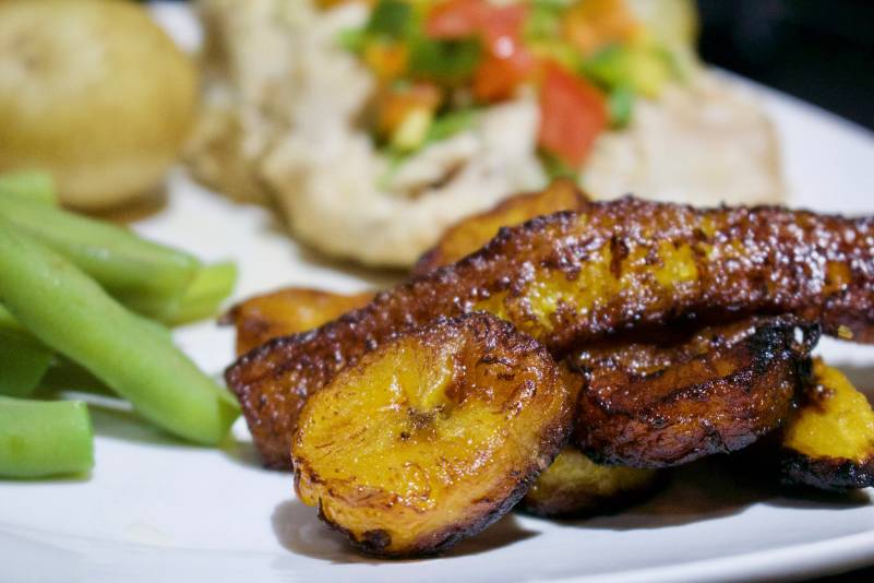 Fried Plantain - Cut The Crap Kitchen - Costa Rica